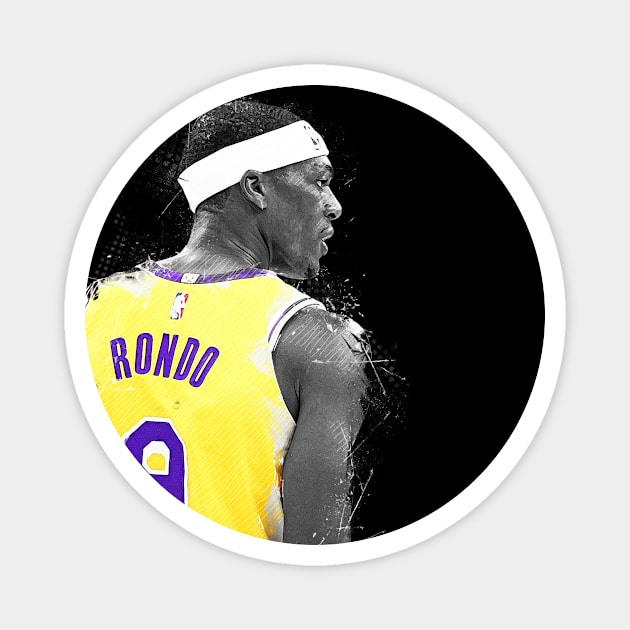 Rajon Rondo Magnet by Creativedy Stuff